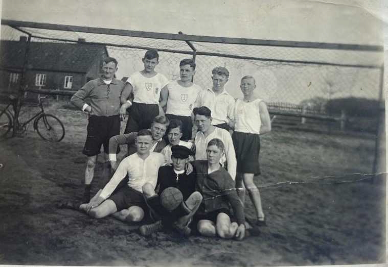 Erste Fußballmannschaft 1929