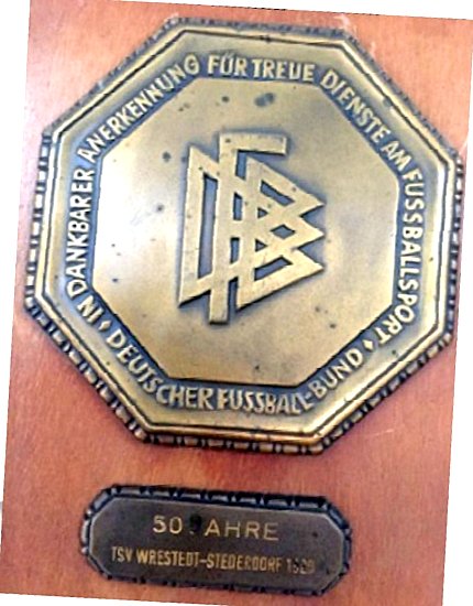 DFB Medaille 50 Jahre TSV