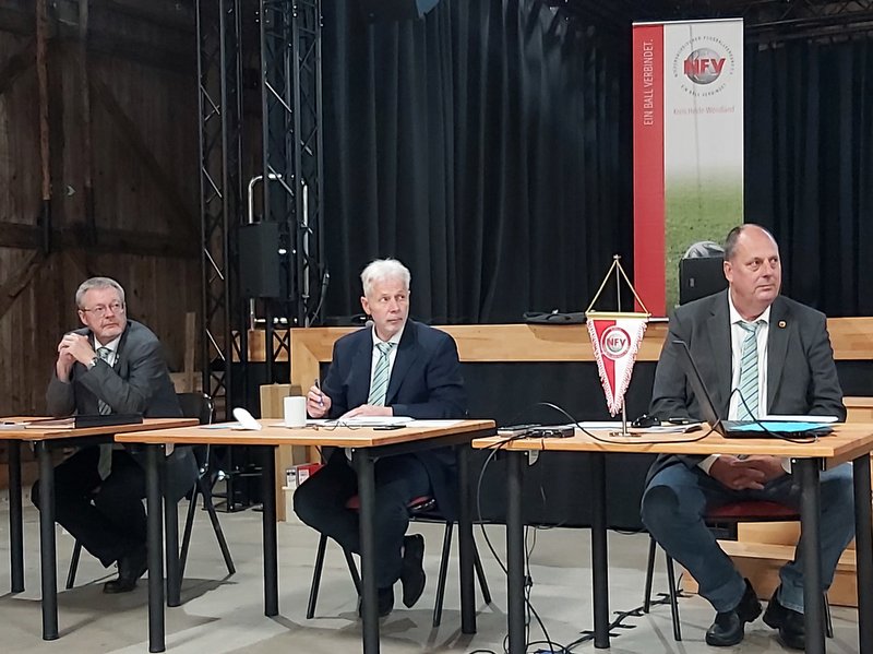 B. Burmester, A. Wagner und H. Jäkel (v.l.)