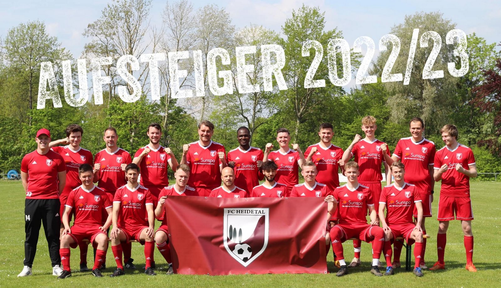 Mit acht Toren im letzten Punktspiel hat der Kreismeister FC Heidetal seinen Aufstieg bei 111 Toren noch einmal unterstrichen.
