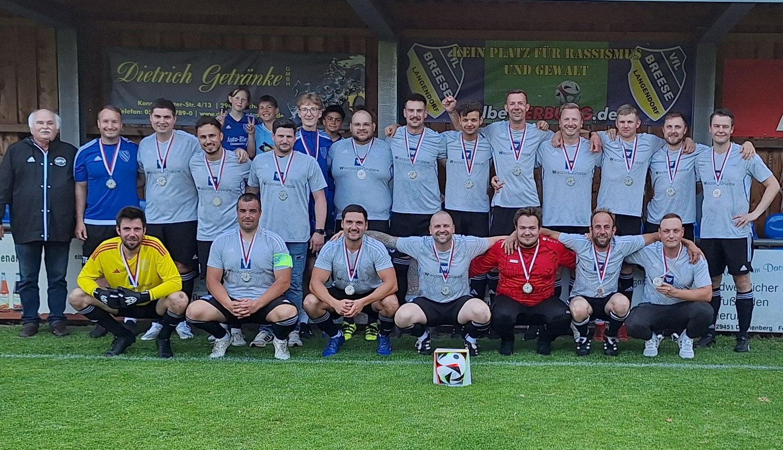 Staffelsieger der 3. Kreisklasse Ost: VfL Breese Langendorf III