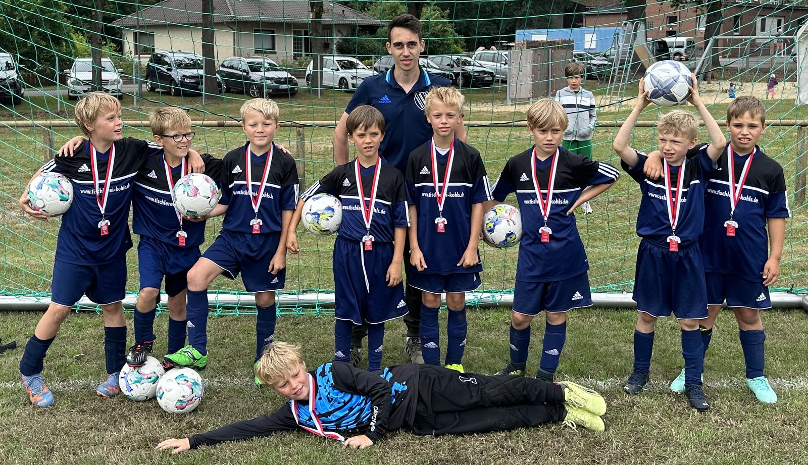 Ohne Sieg beim Kreismeister-Endturnier blieben die U9-Junioren des VfL Breese-Langendorf und wurden Dritter