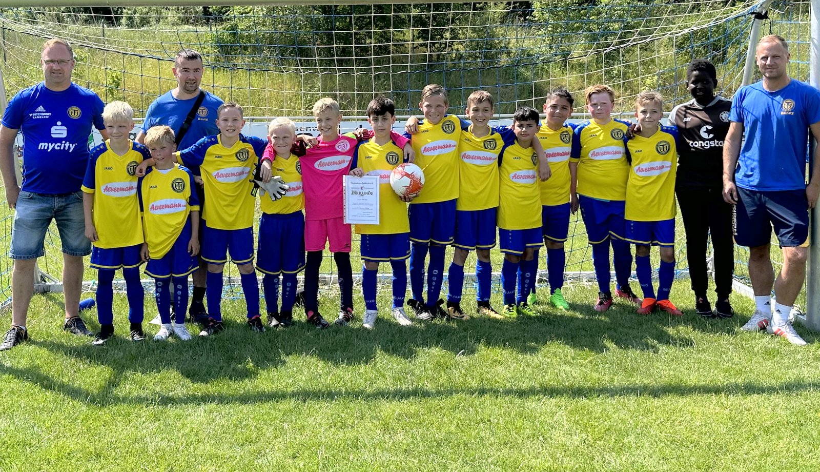 Staffelsieger 1. Kreisklasse Süd U11-Junioren: Teutonia Uelzen
