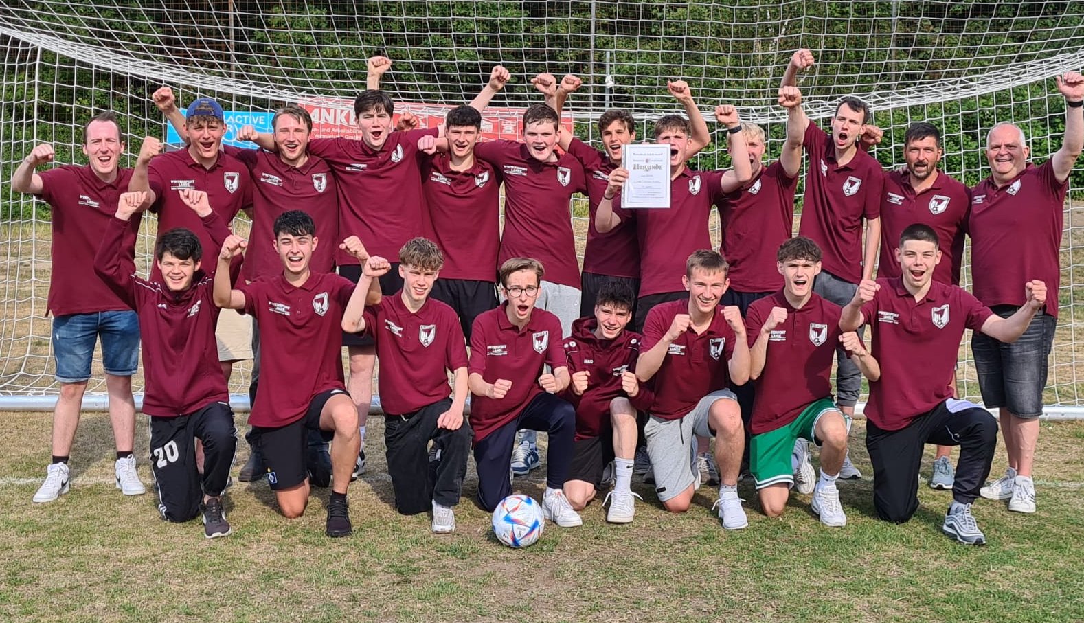 U18-Junioren Staffelsieger der 1. Kreisklasse: FC Heidetal