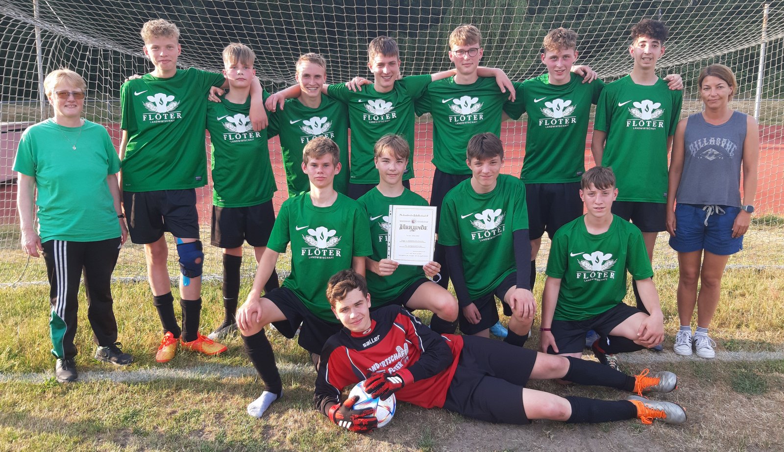 Staffelsieger der 2. Kreisklasse: U16-Junioren FC Samtgemeinde Gartow