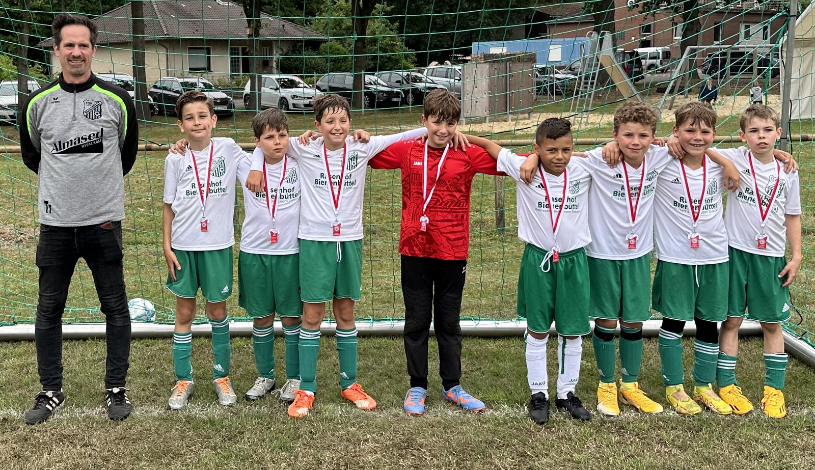 Vize-Kreismeister U10-Junioren: TSV Bienenbüttel. Nach einem 1:0 Sieg gab es eine 1:2 Niederlage