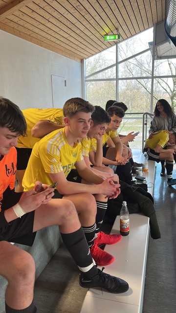 Konzentration in der Spielpause