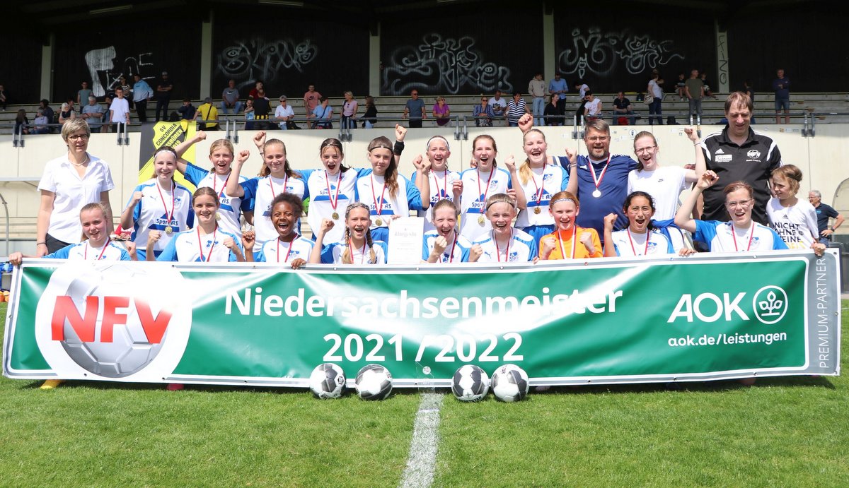 C-Mädchen Niedersachsenmeister: MSG Erbstorf/Brietlingen