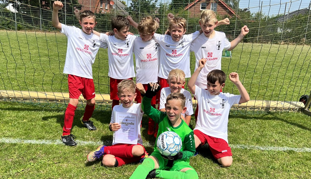 U9-Staffelsieger 1. Kreisklasse Nord JSG Roddau