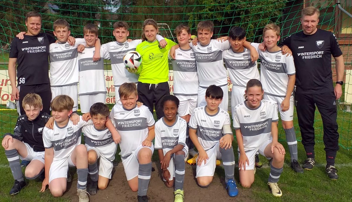 Staffelsieger der 2. Kreisklasse Staffel 2 der U13-Junioren: JSG Bleckede/Neetze/Dahlenburg. Foto: Jan Taeger