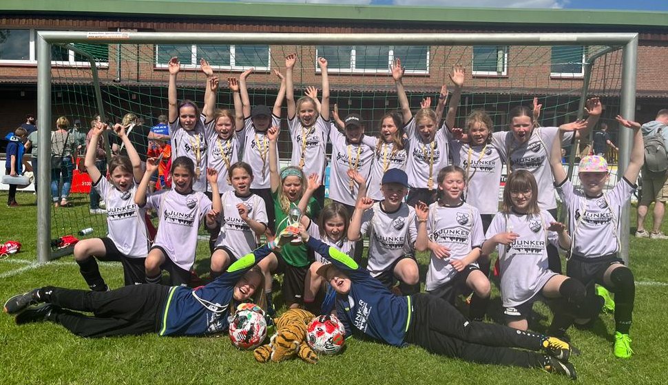 Girls-Cup Gewinnerinnen bei den E-Mädels: MSG Erbstorf/Brietlingen