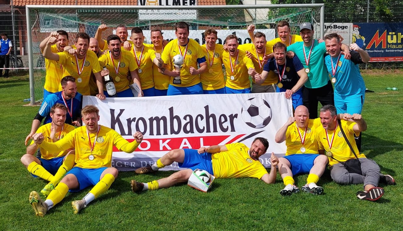 Krombacher Kreispokalsieger Altherren: Teutonia Uelzen mit einem 3:2 über Titelverteidiger SC Uelzen