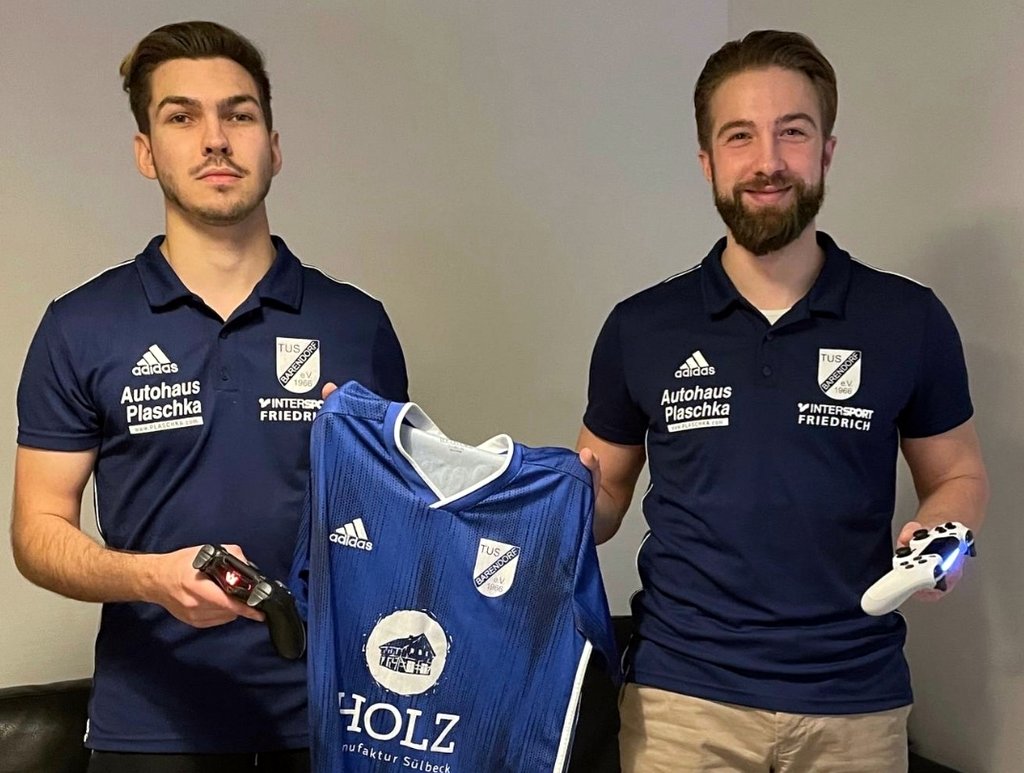 TuS Barendorf mit Lukas Zuchotzki (l.) und Kevin Lux