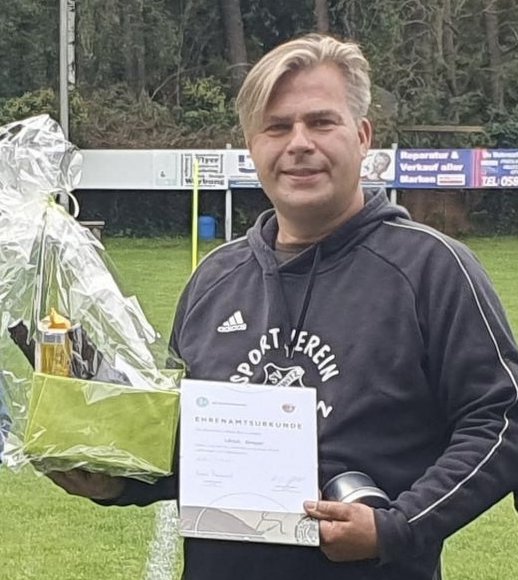 Ulrich Dreyer (SV Karwitz) erhält DFB-Ehrenamtspreis